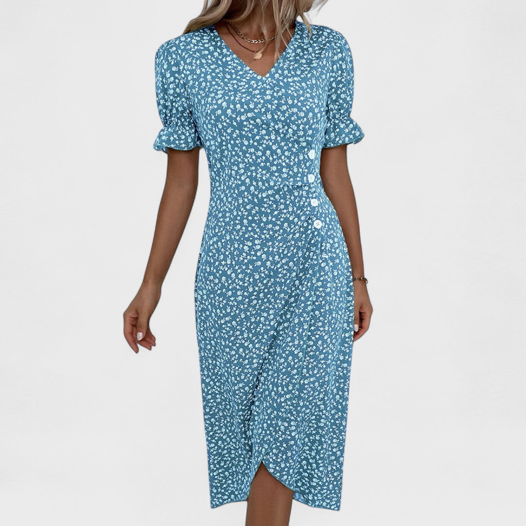 Irena - Svieže Kvetinové Šaty