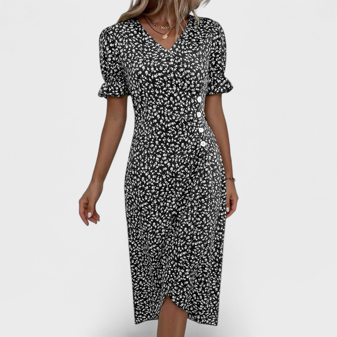 Irena - Svieže Kvetinové Šaty