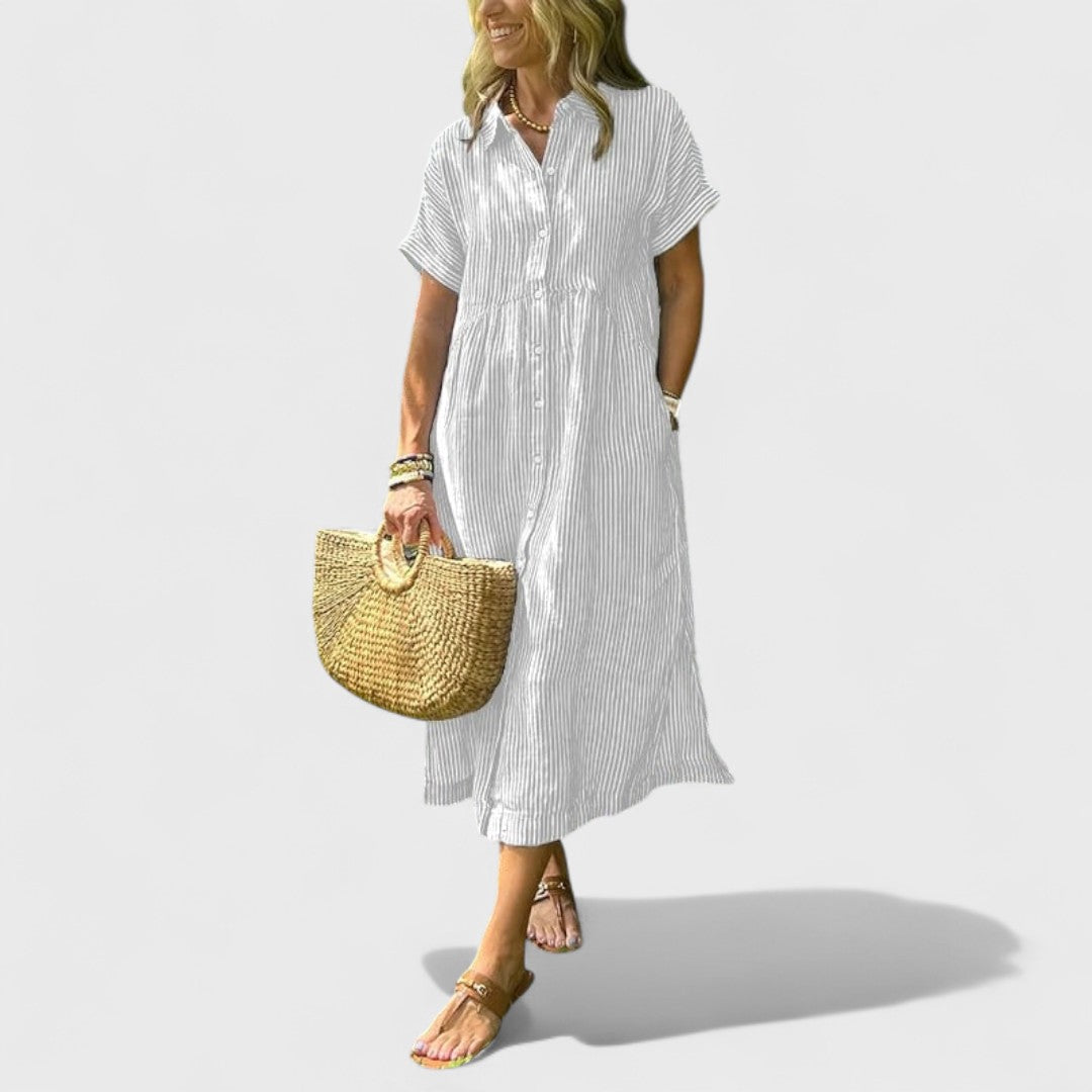 Anjela - Vzdušná Rafinovaná Šaty