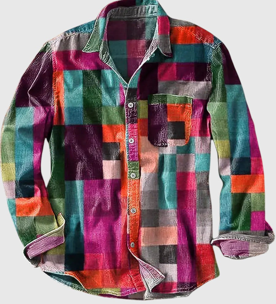 DŽOEL | Košeľa s dlhým rukávom s potlačou