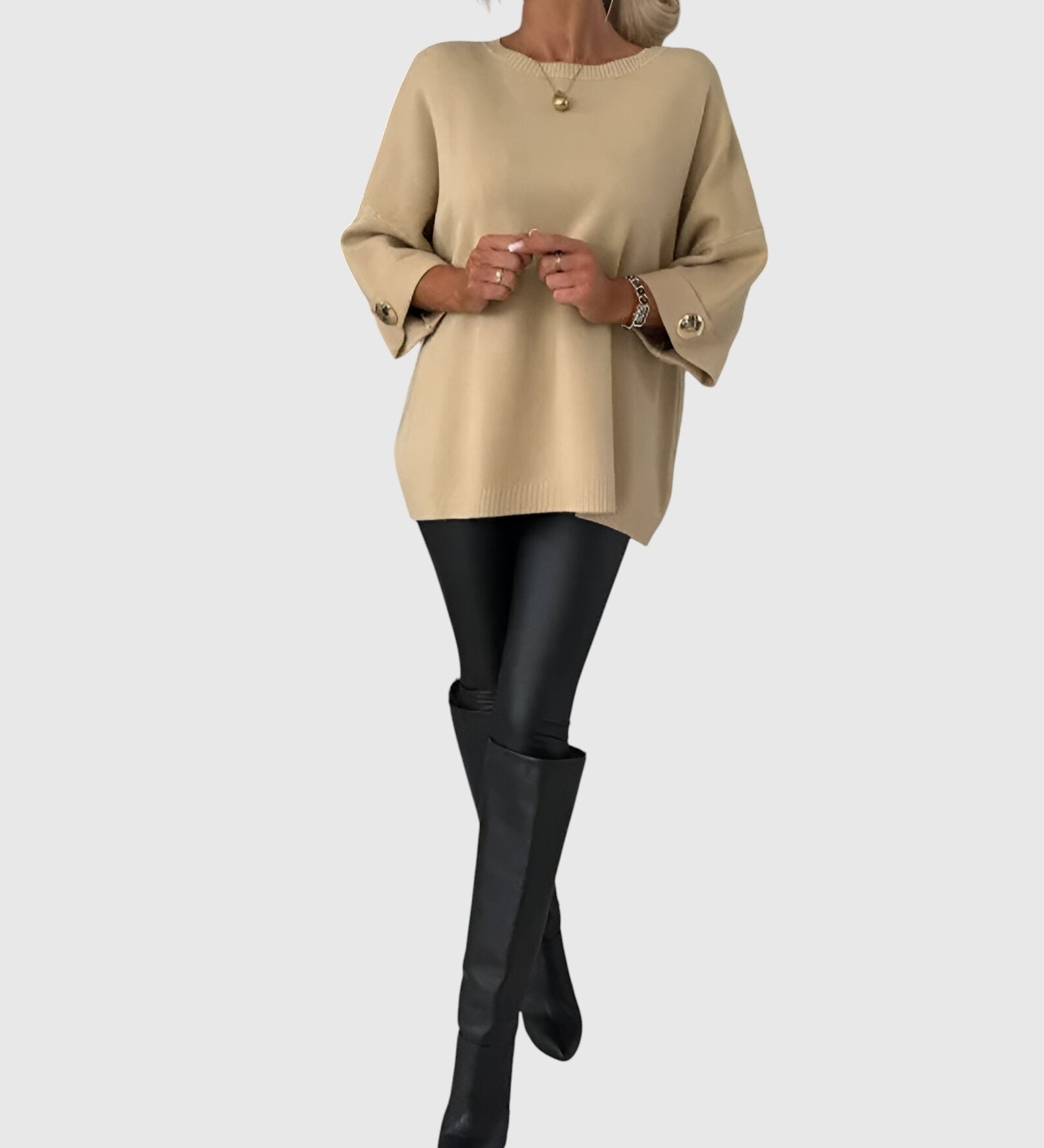 Janel - Elegantný každodenný sveter