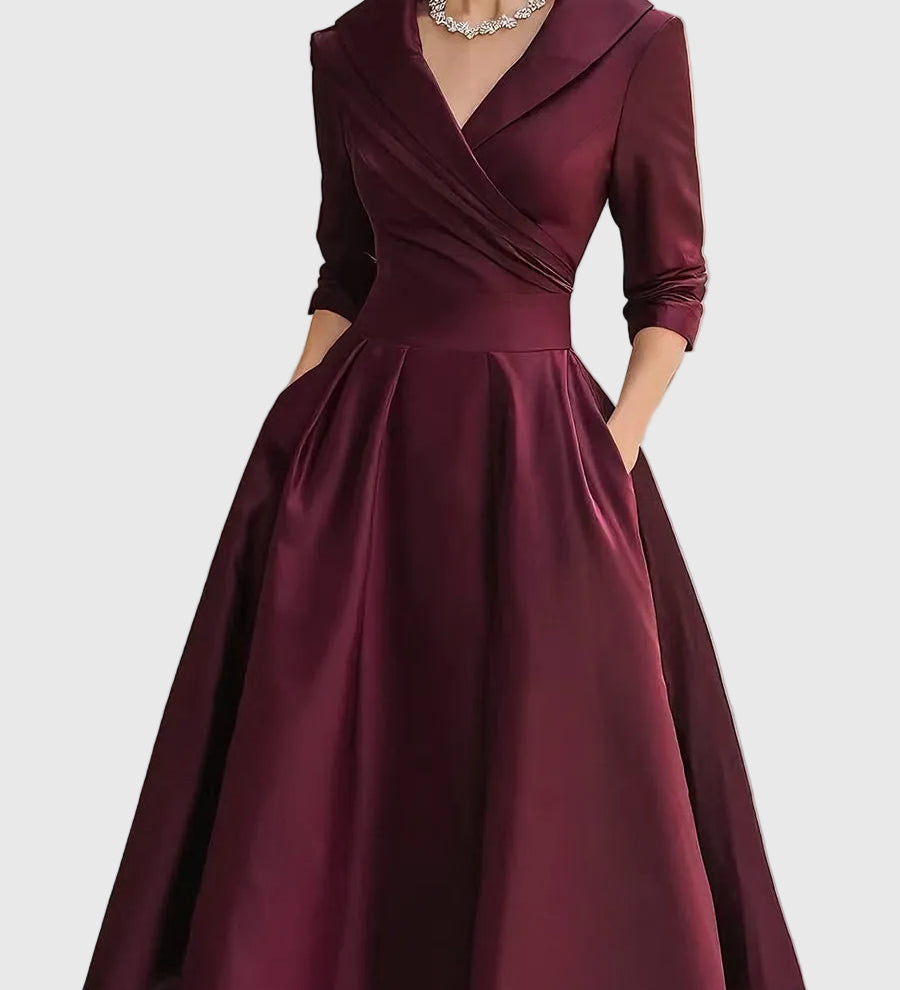 Máj - Elegantné Midi Šaty