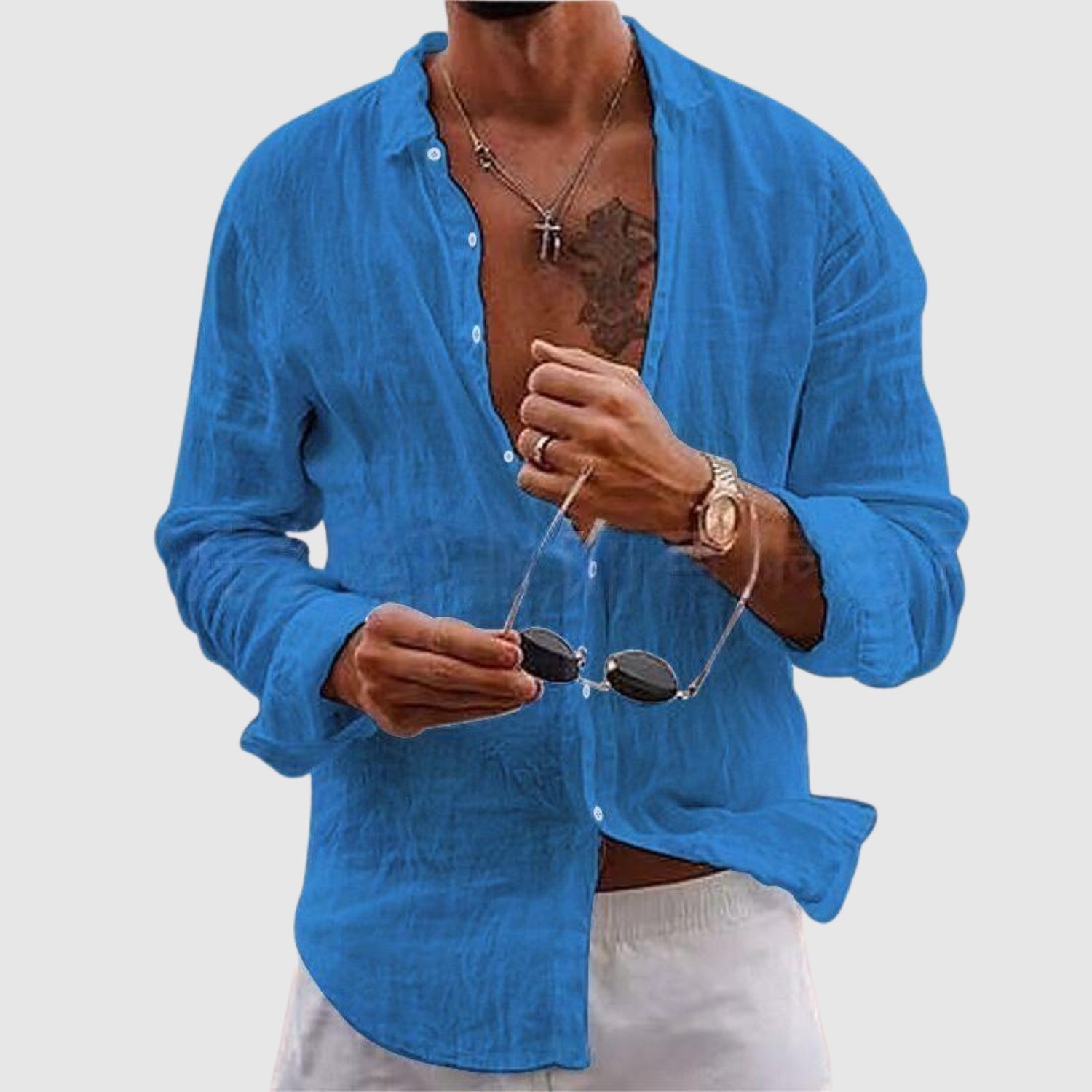 Leon – Ľahká košeľa v neformálnom štýle