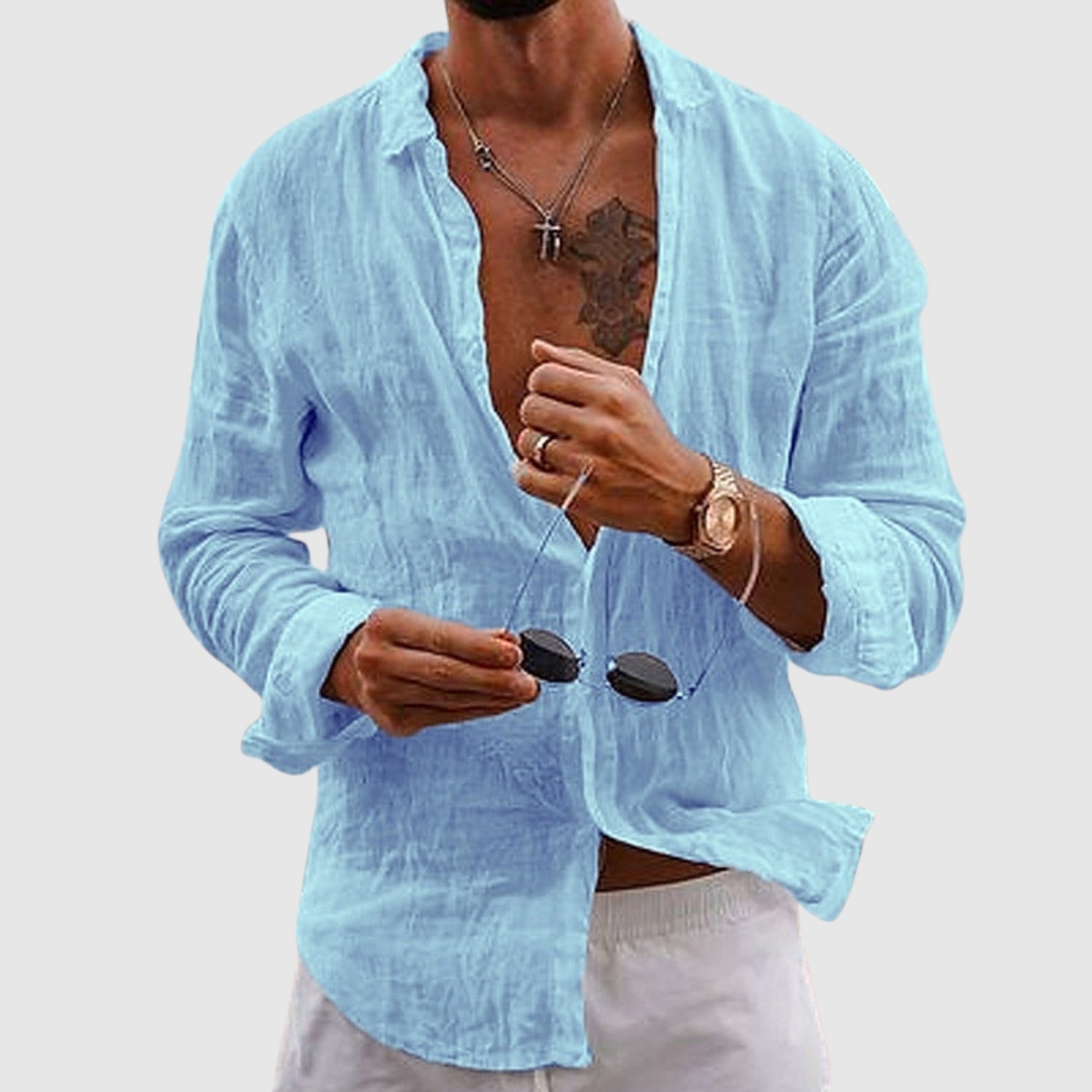 Leon – Ľahká košeľa v neformálnom štýle