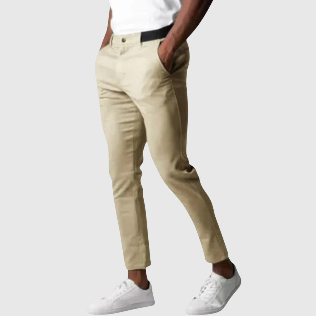 Andrej - Nohavice Elio Stretch z bavlny