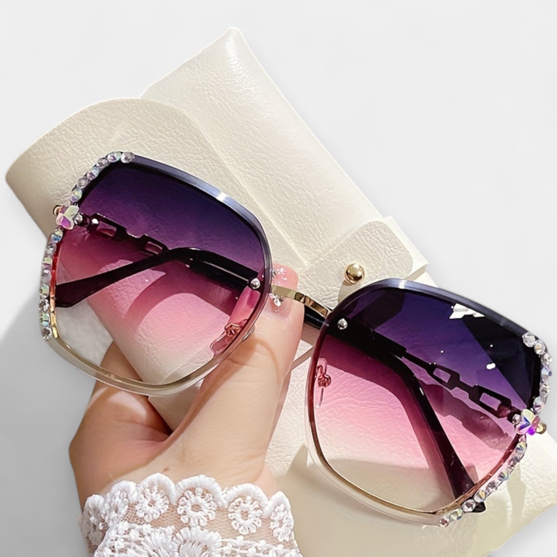 Dámske okuliare s gradientným efektom