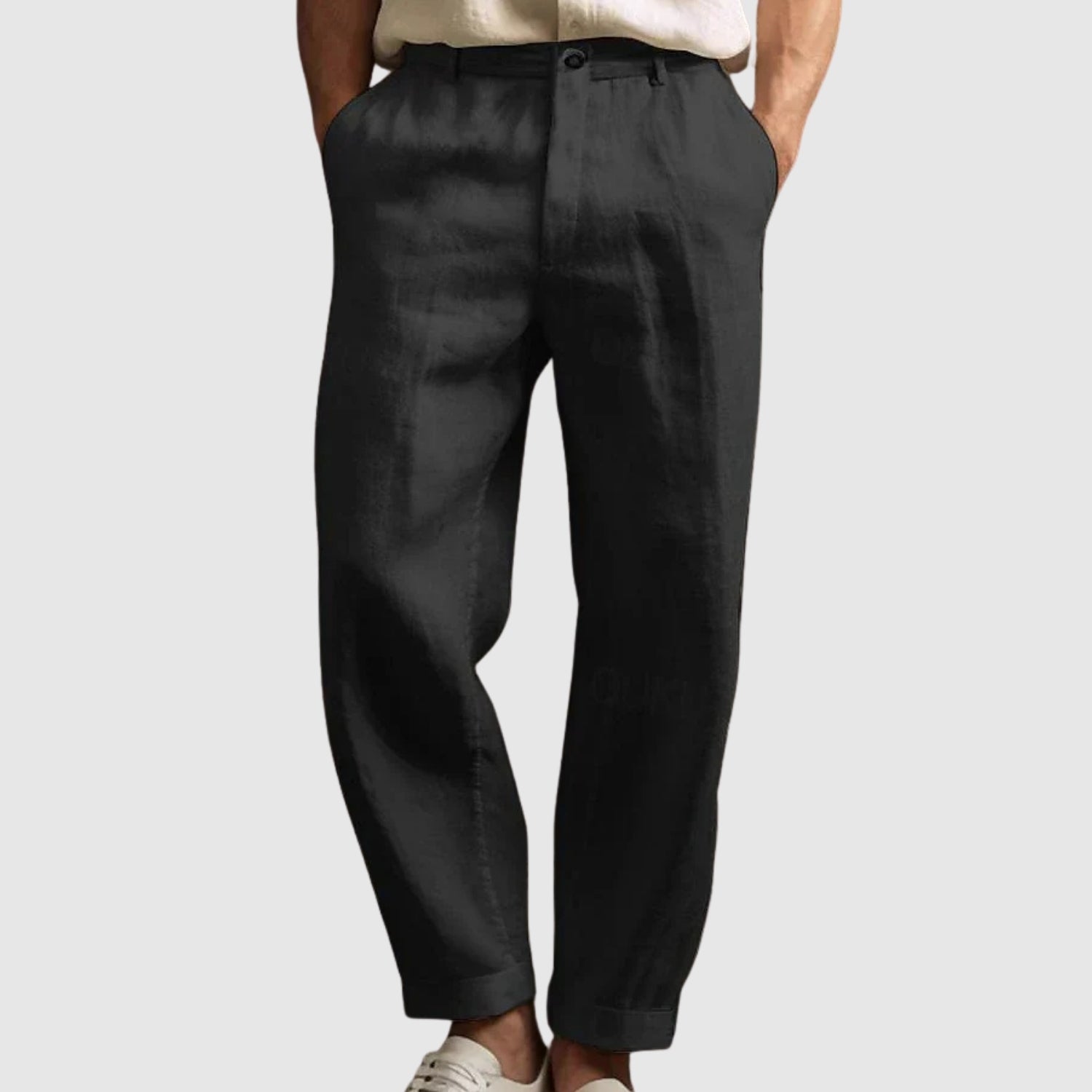 Pavol - Letné nohavice z bavlny a ľanu