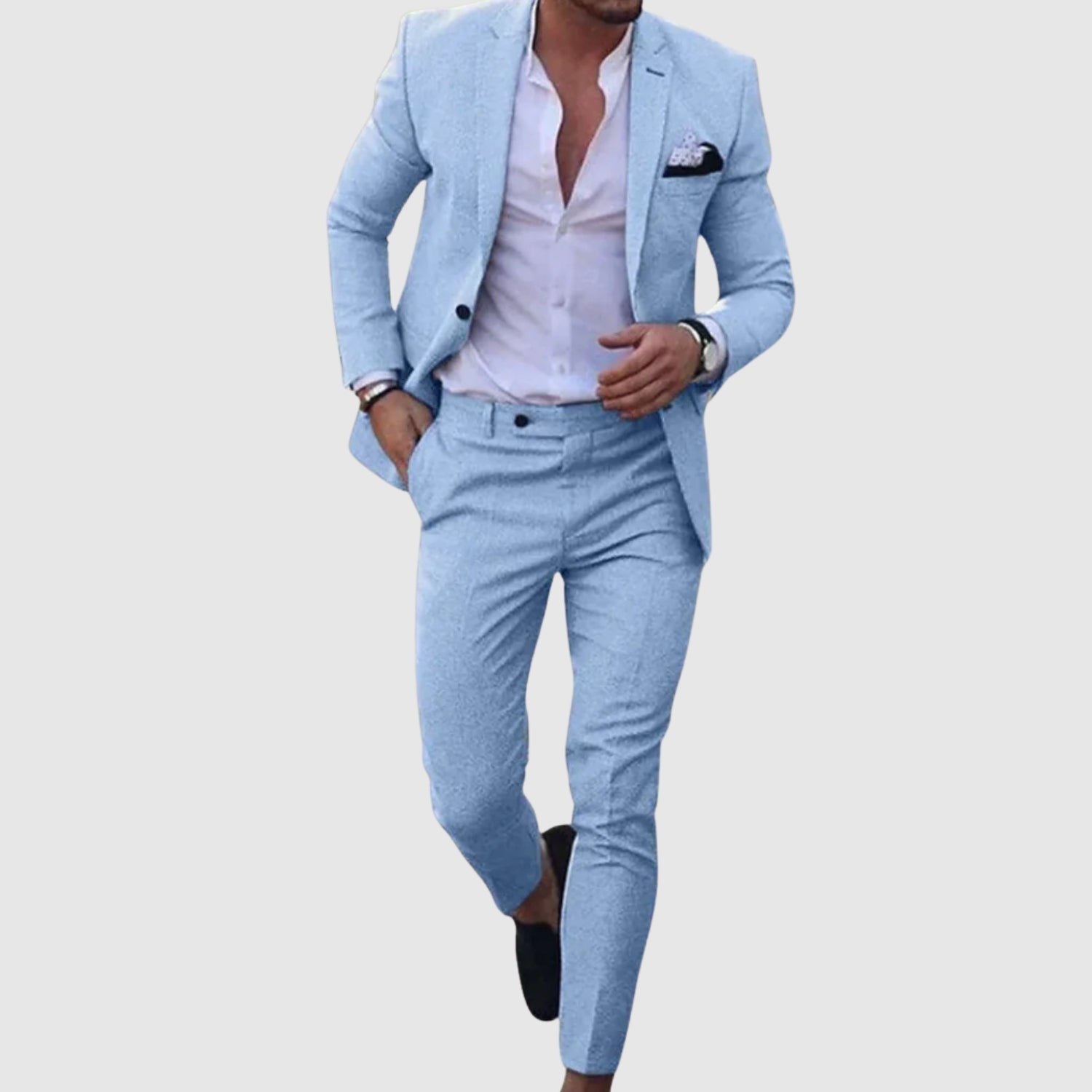 Filip – Elegantný pánsky oblek (sako + nohavice)