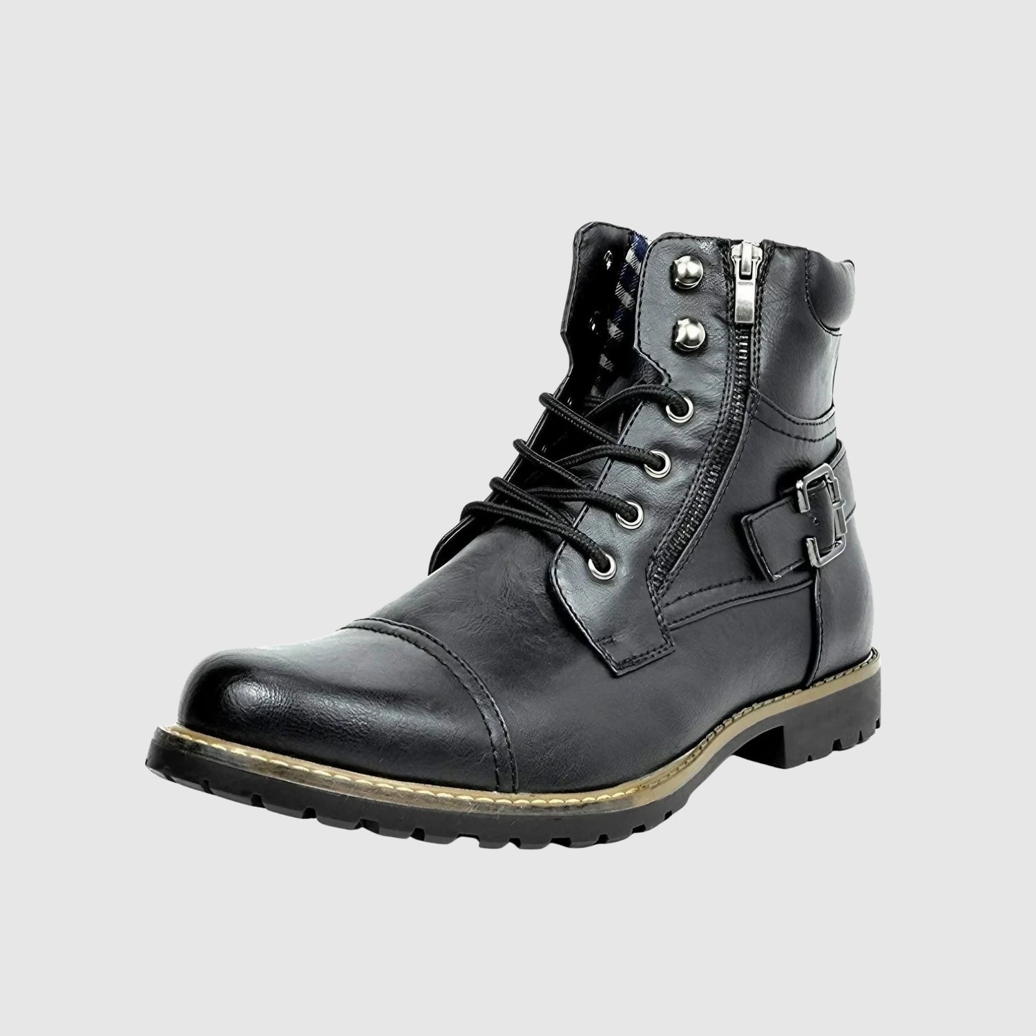 Hubert - Kožené topánky s viazaním