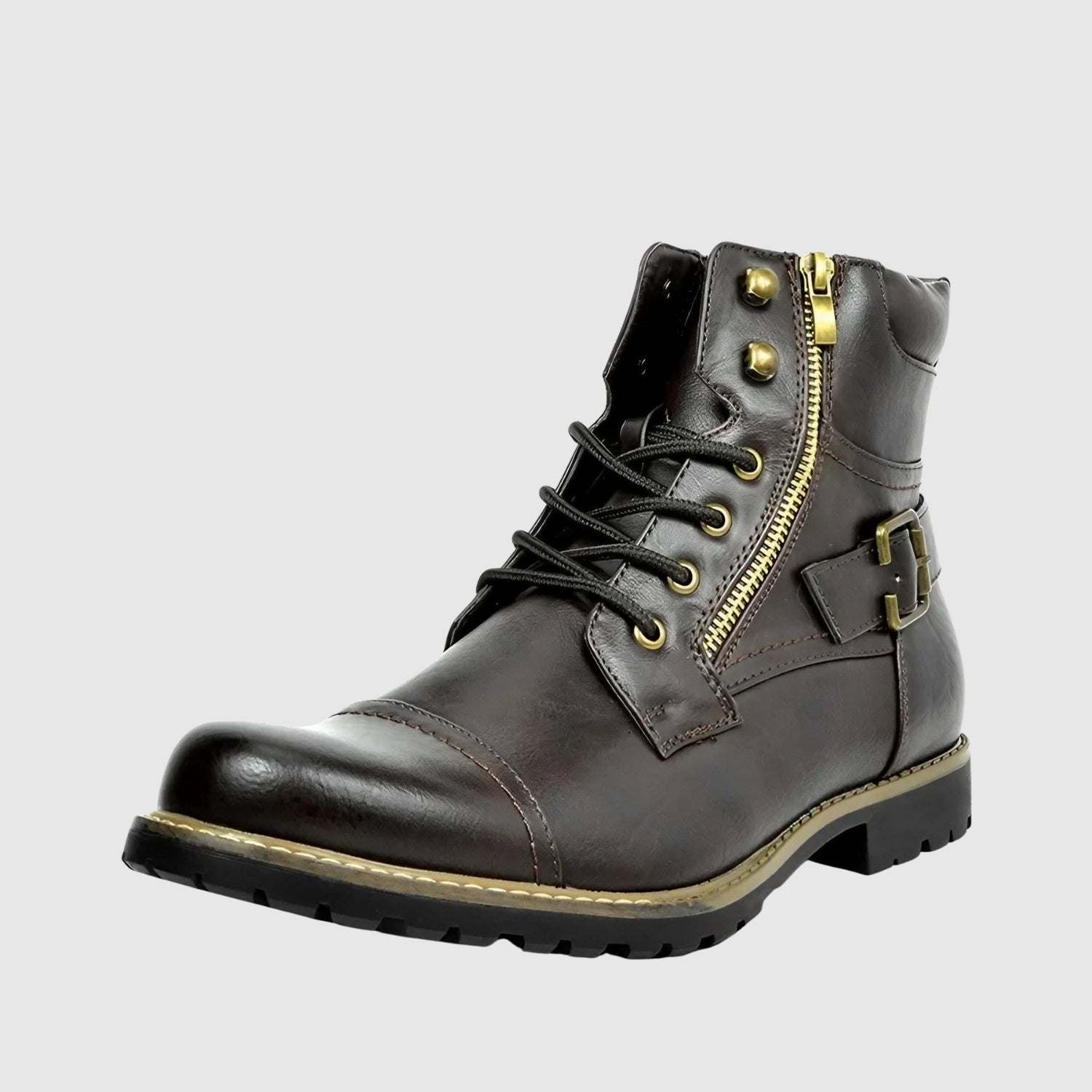 Hubert - Kožené topánky s viazaním