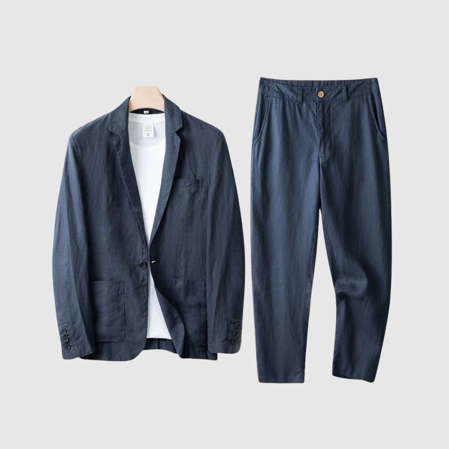 Roman – Ľanový komplet s prirodzenou eleganciou