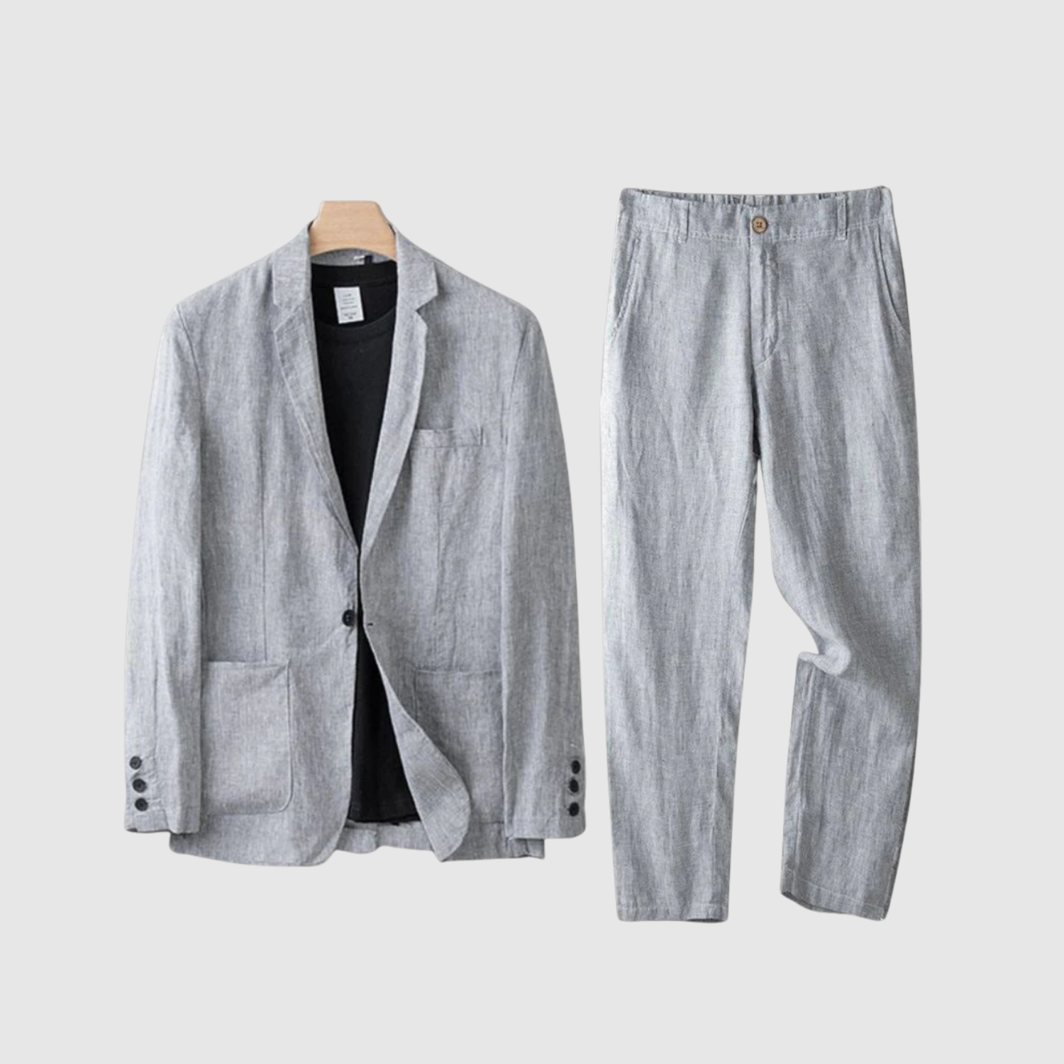 Roman – Ľanový komplet s prirodzenou eleganciou