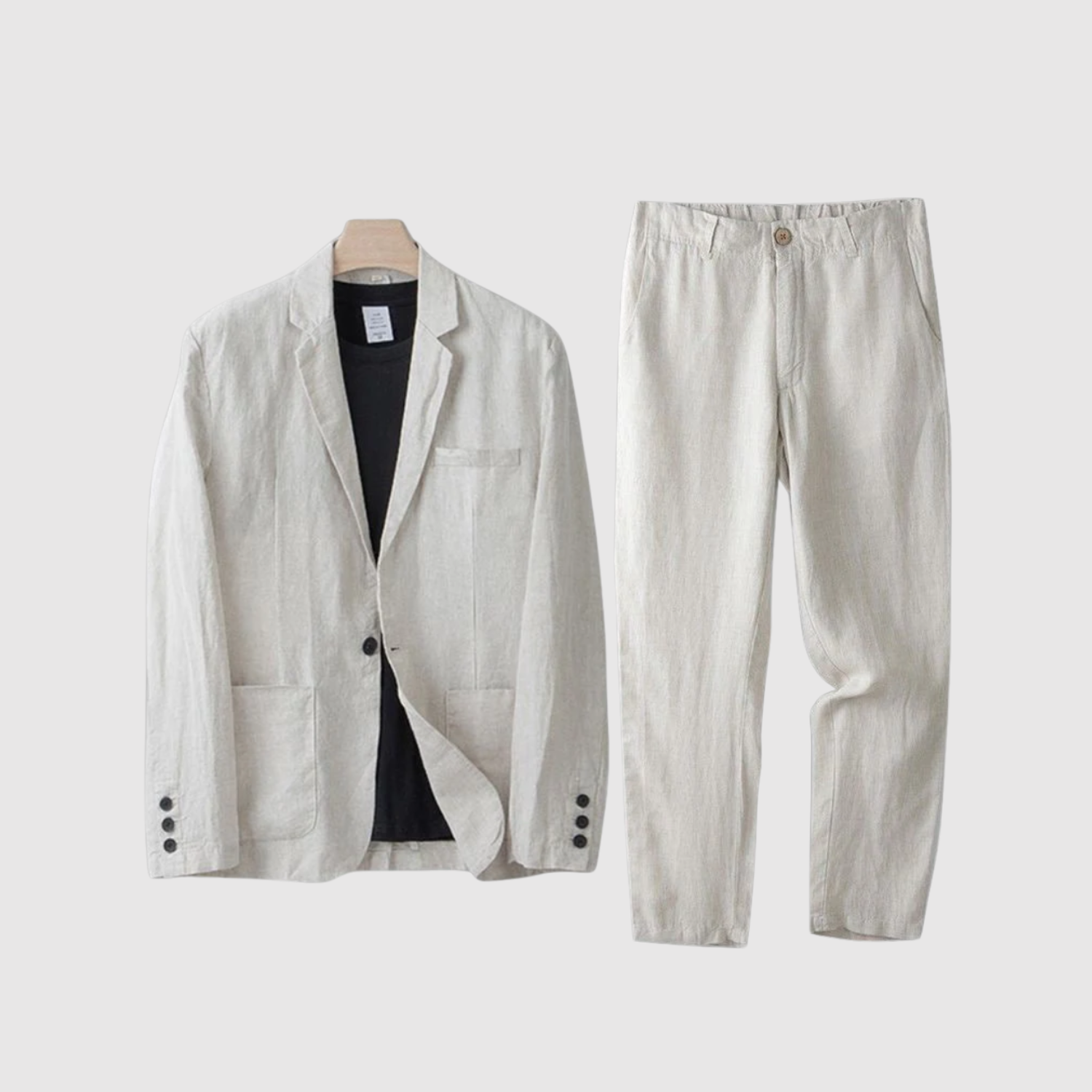 Roman – Ľanový komplet s prirodzenou eleganciou