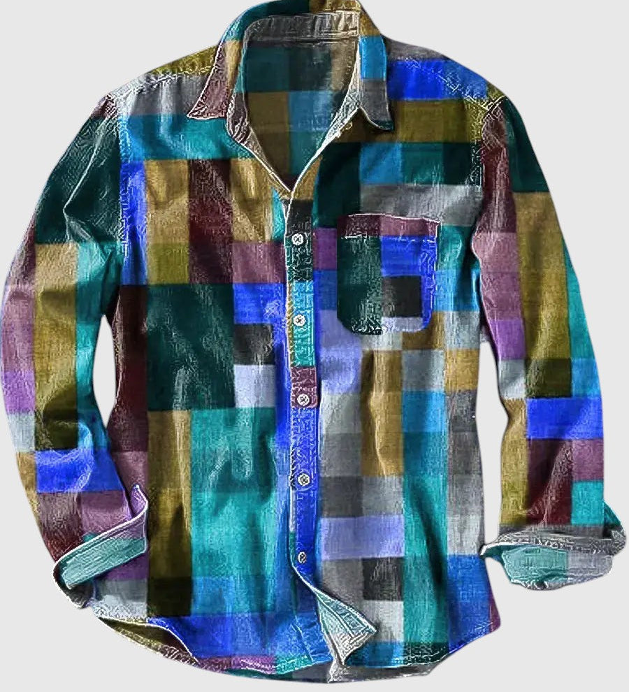 DŽOEL | Košeľa s dlhým rukávom s potlačou