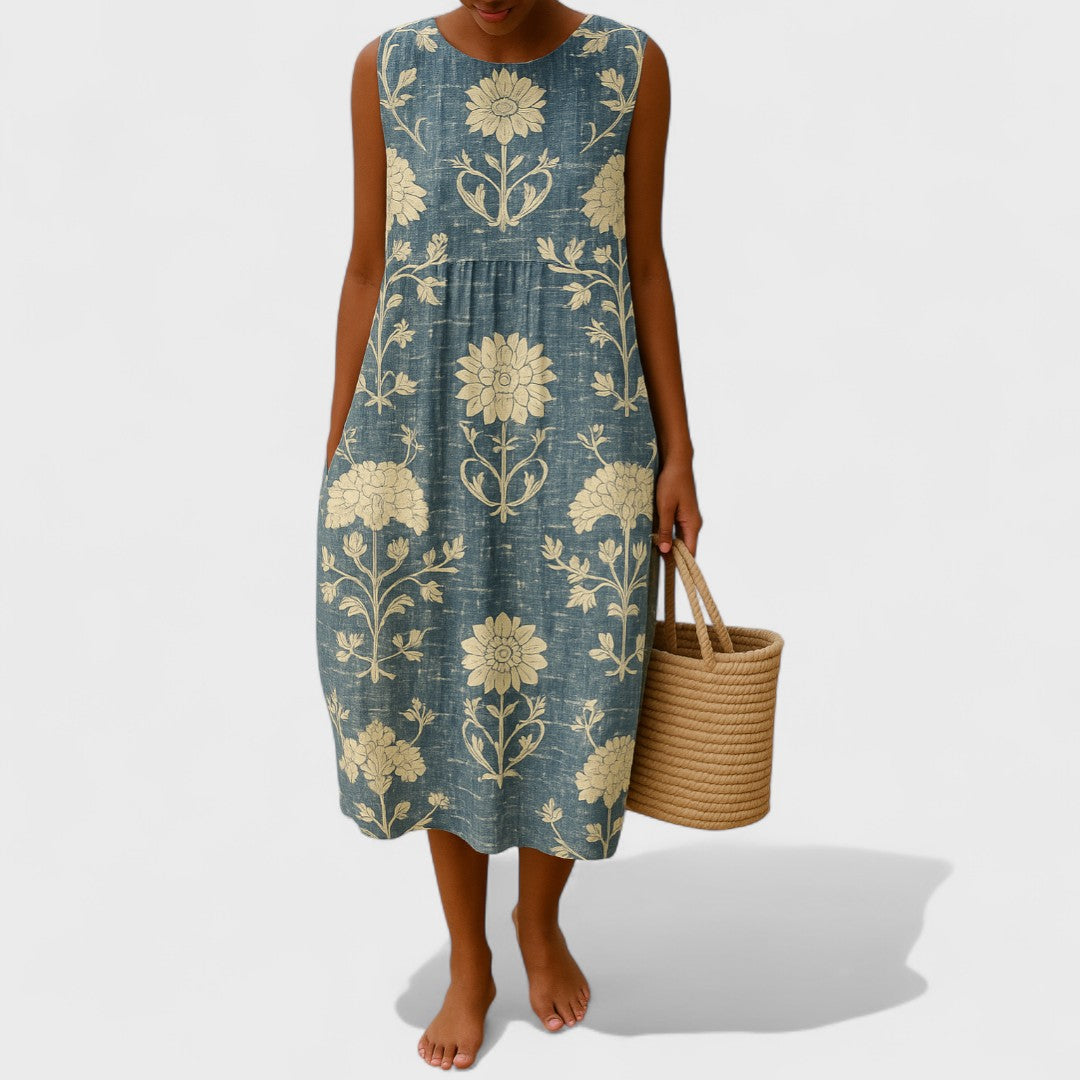 Alena - Elegantná Farebná Šaty