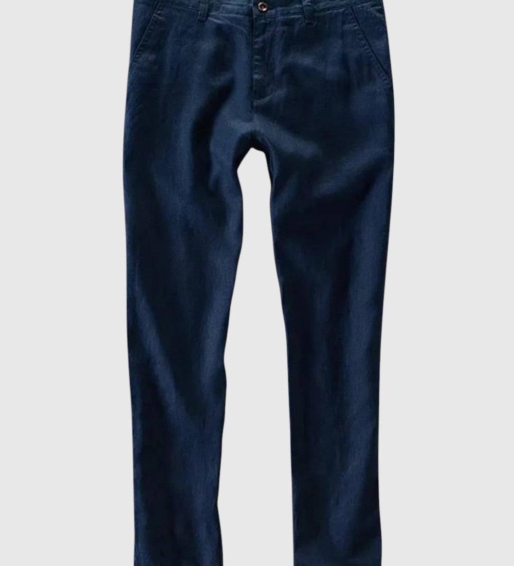 Róbert - Ľanové nohavice Mykonos