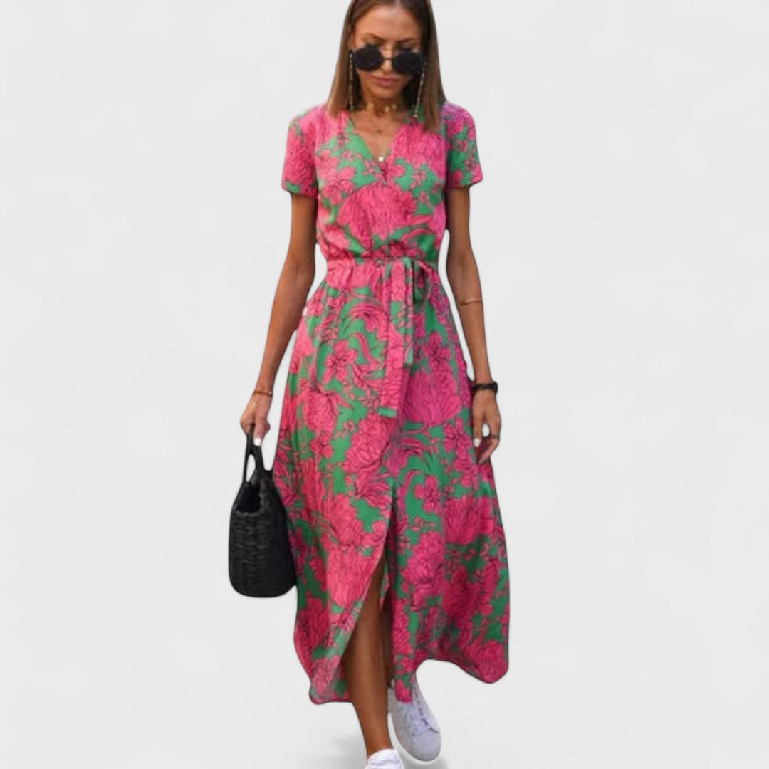 Daniela - Šaty s bodkovaným vzorom