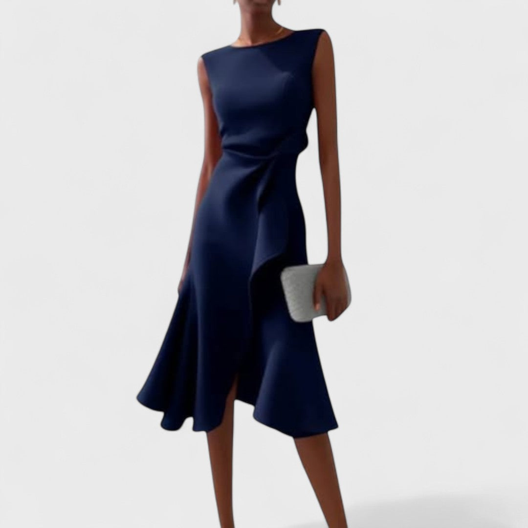 Andrea - Asymetrické šaty s elegantnými zdvihmi