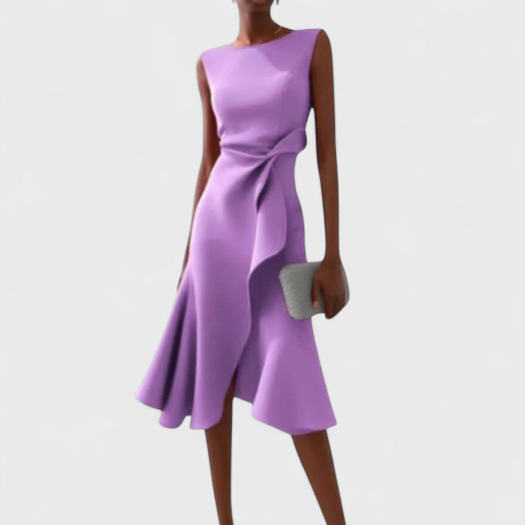 Andrea - Asymetrické šaty s elegantnými zdvihmi