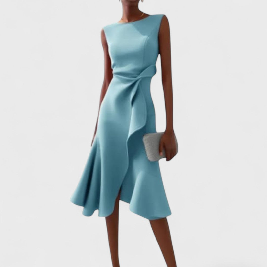 Andrea - Asymetrické šaty s elegantnými zdvihmi