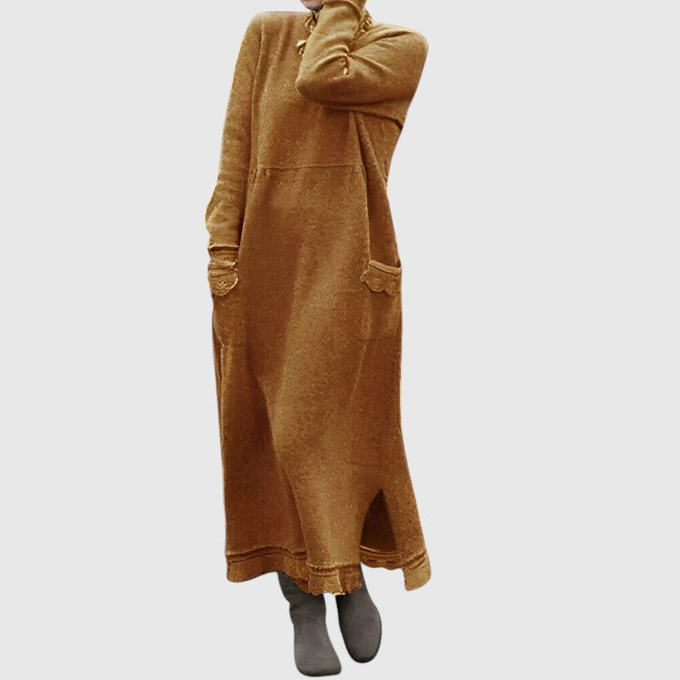 Greta | Teplé a pohodlné zimné šaty s vreckami