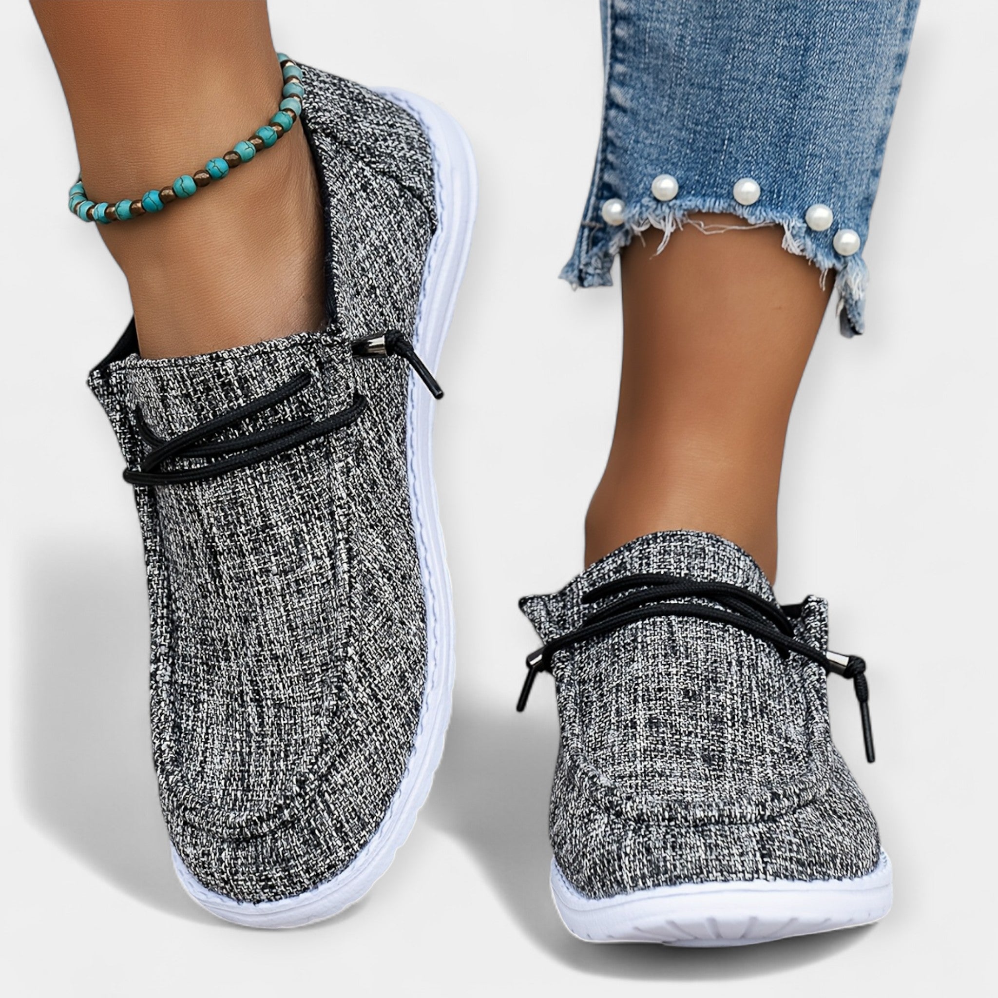 Pohodlné textilné topánky na každodenné nosenie