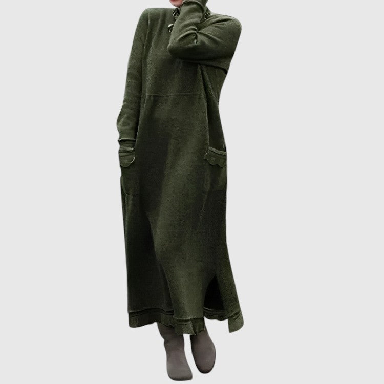 Greta | Teplé a pohodlné zimné šaty s vreckami