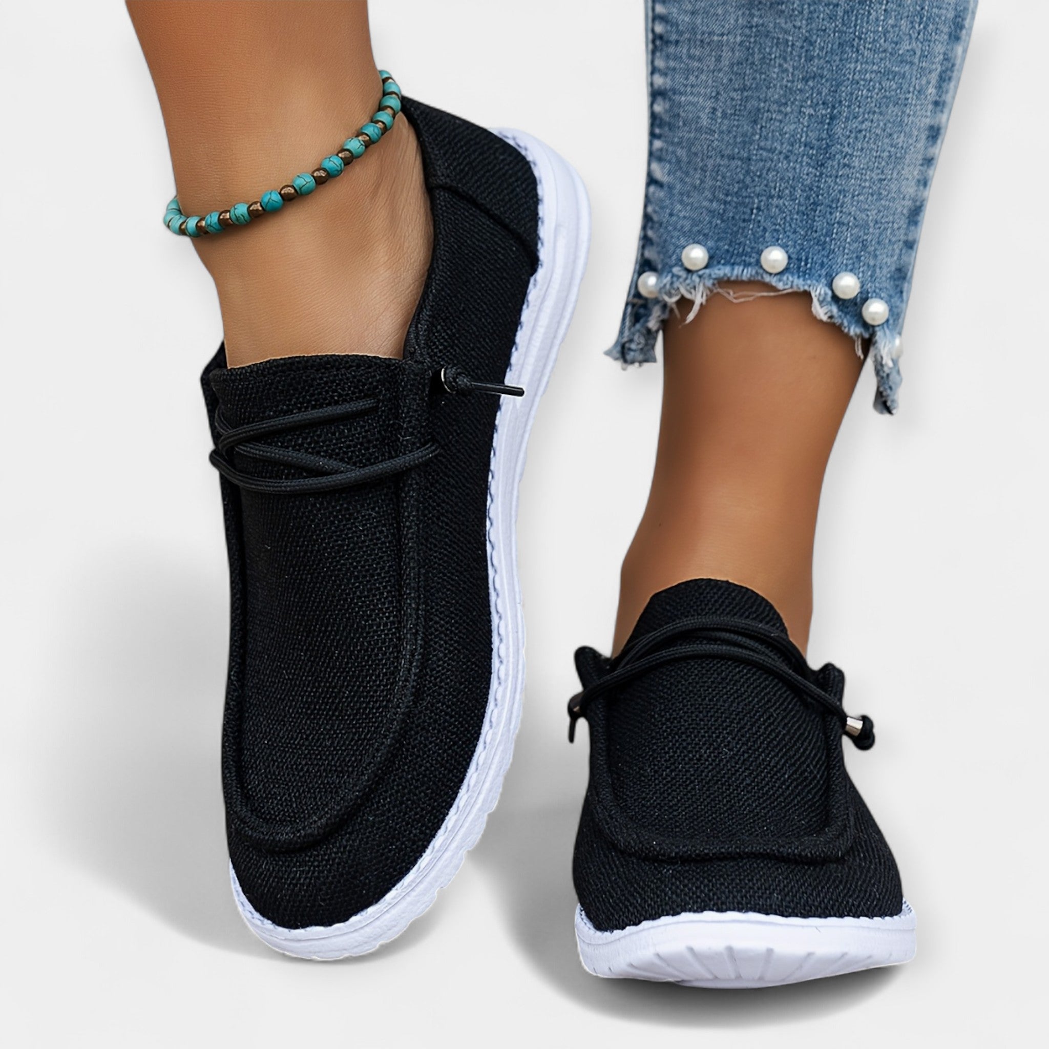 Pohodlné textilné topánky na každodenné nosenie