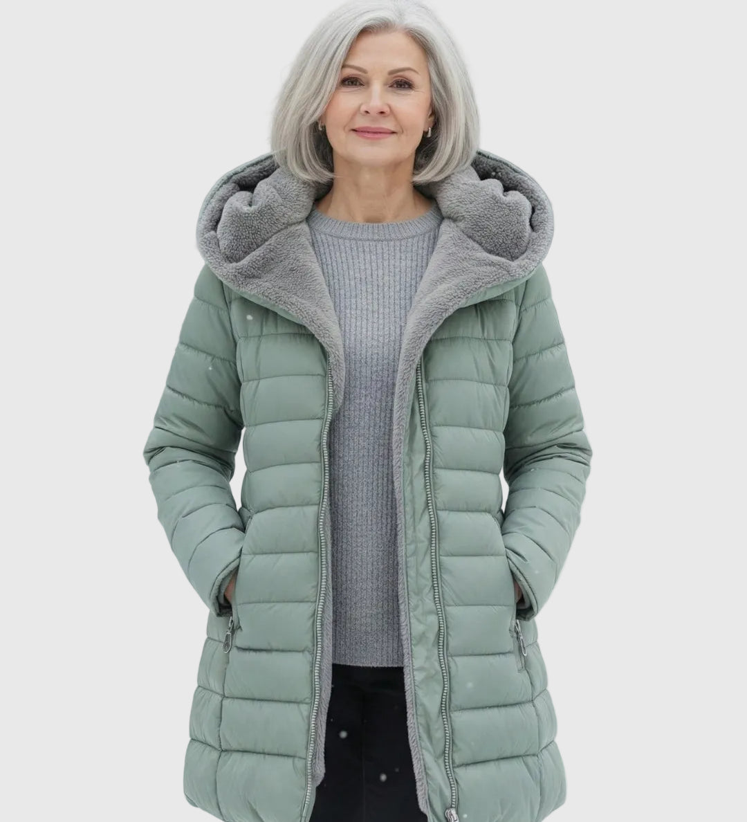 Clair - Puffer kabát s fleecovou podšívkou