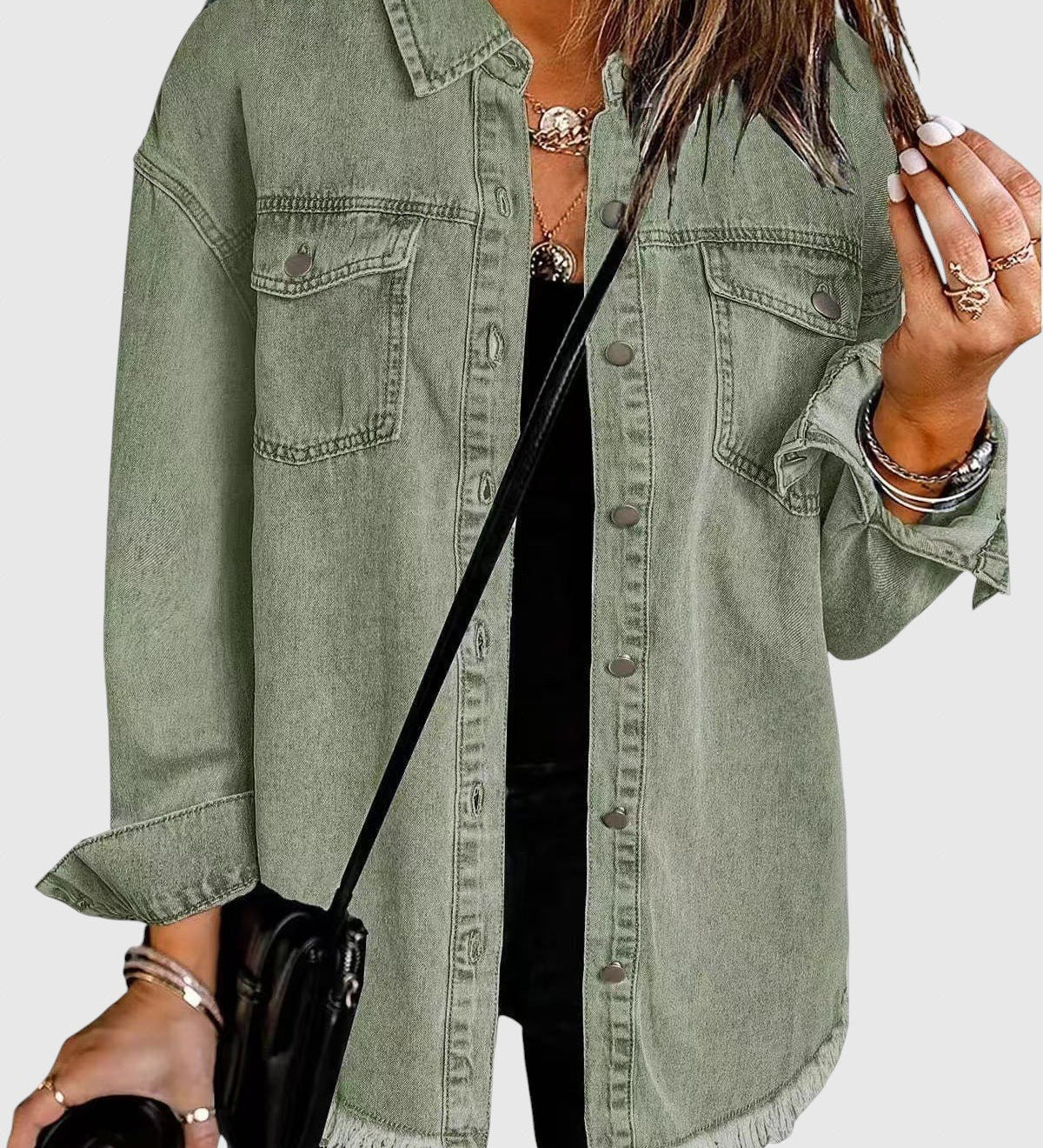 Ruža – Dámska mestská kožená bunda