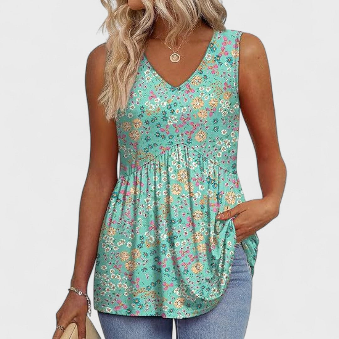 Elenor - Elegantný Casual Denný Top