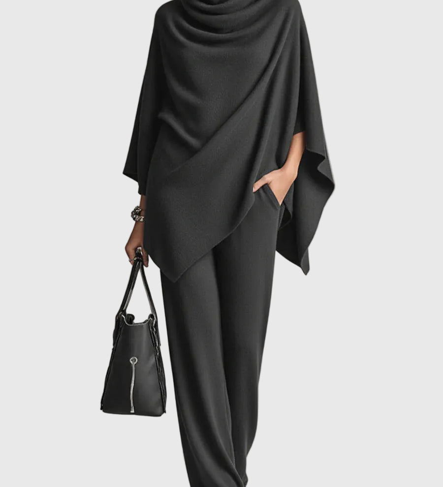 Seraphine - Elegantný dvojdielny set s drapériou