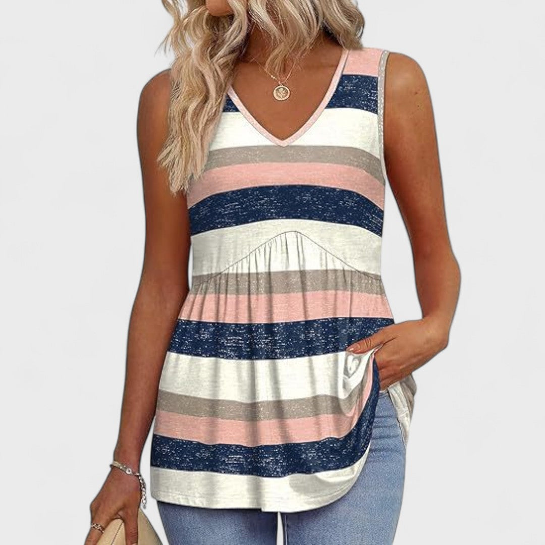 Elenor - Elegantný Casual Denný Top