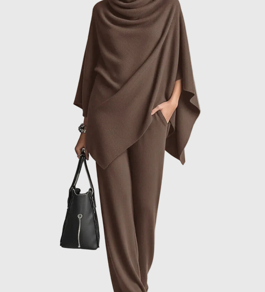 Seraphine - Elegantný dvojdielny set s drapériou