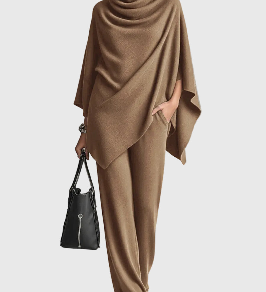 Seraphine - Elegantný dvojdielny set s drapériou