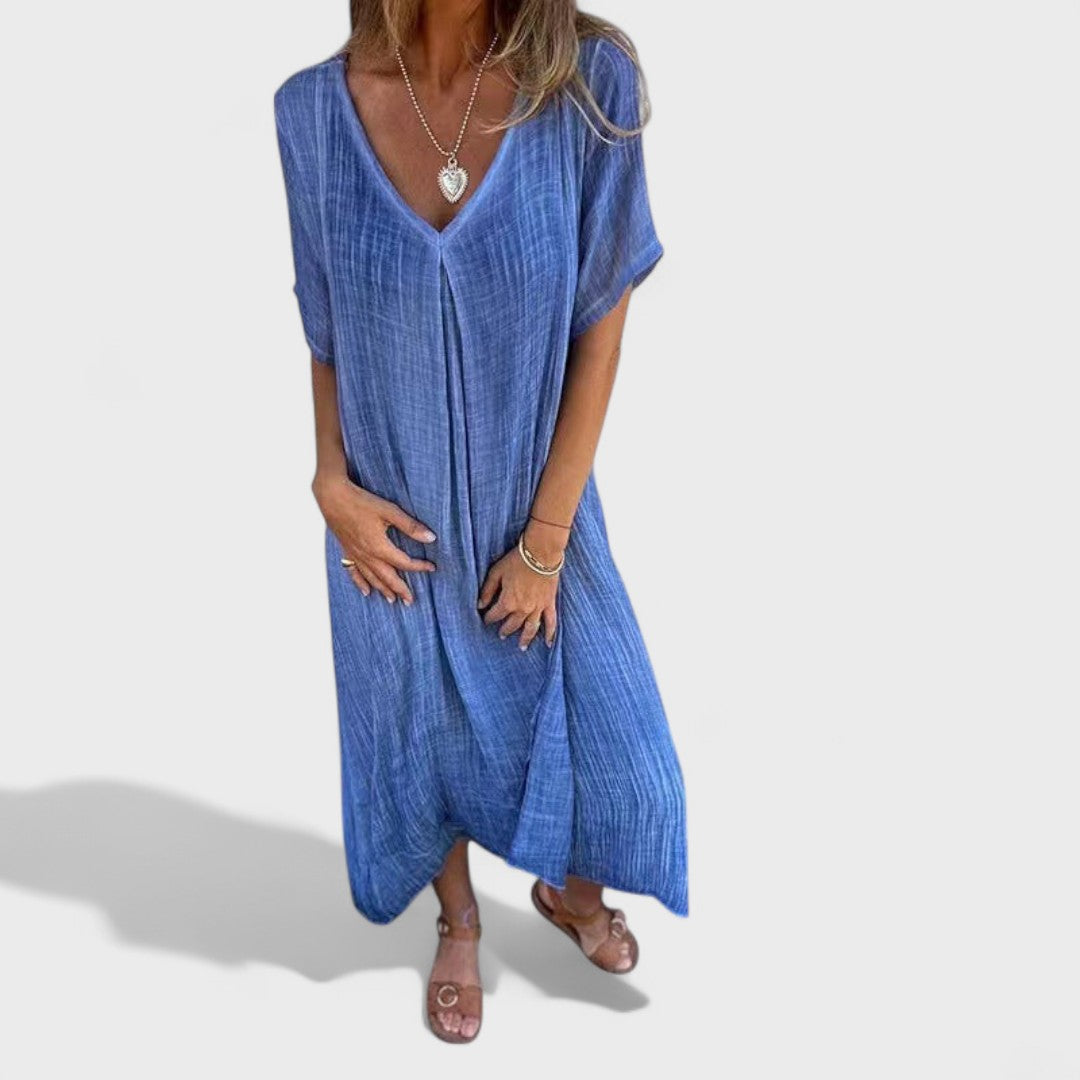 Ester - Šaty s V-čkovým výstrihom