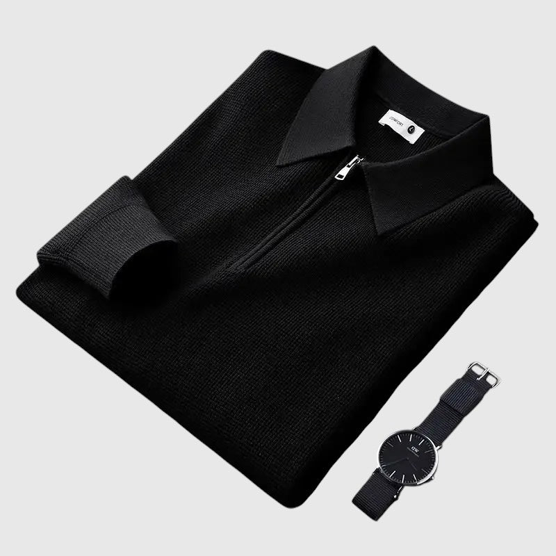 Celestín - Elegantná pánska blúza so zipsom