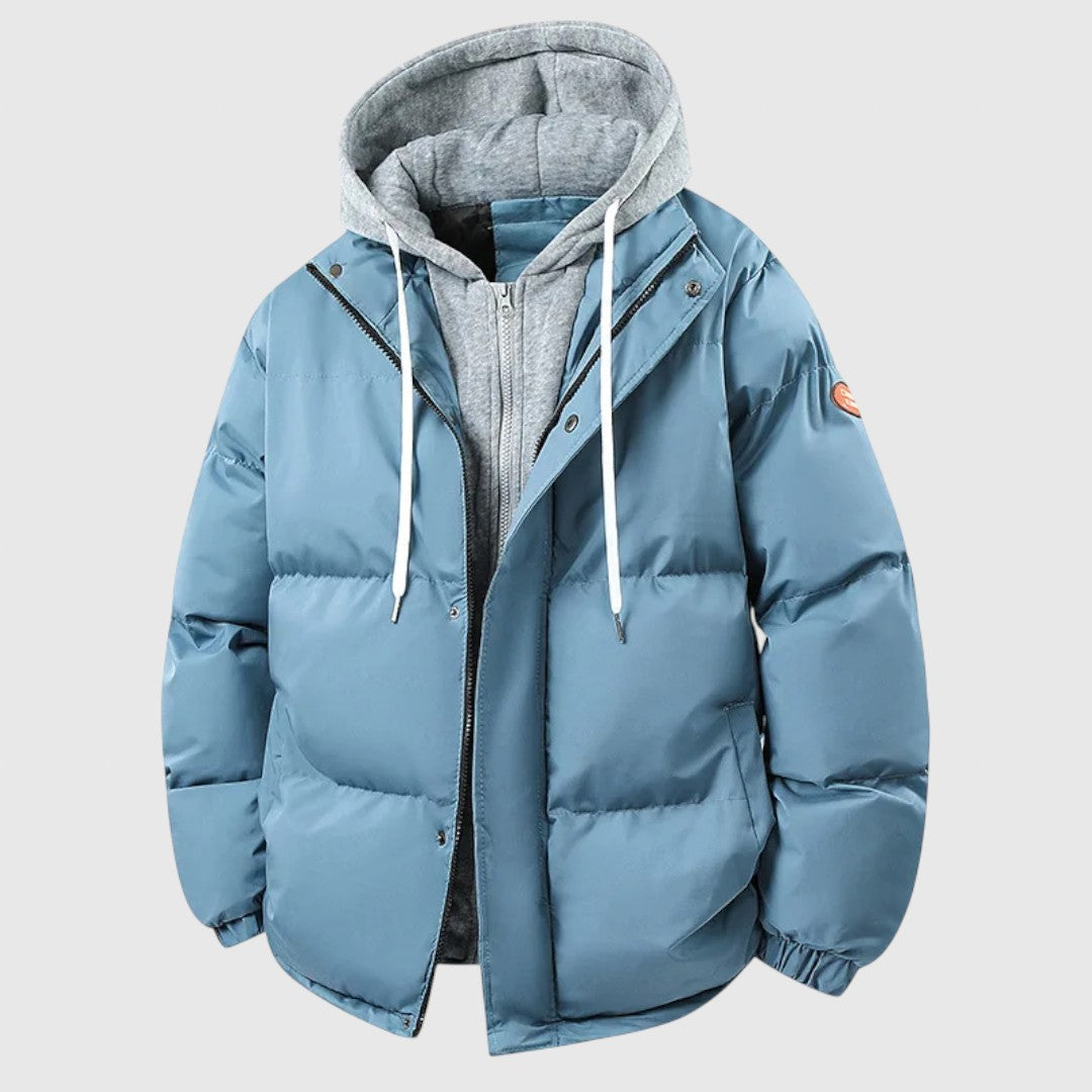 Iliyan - prešívaná bunda s kapucňou