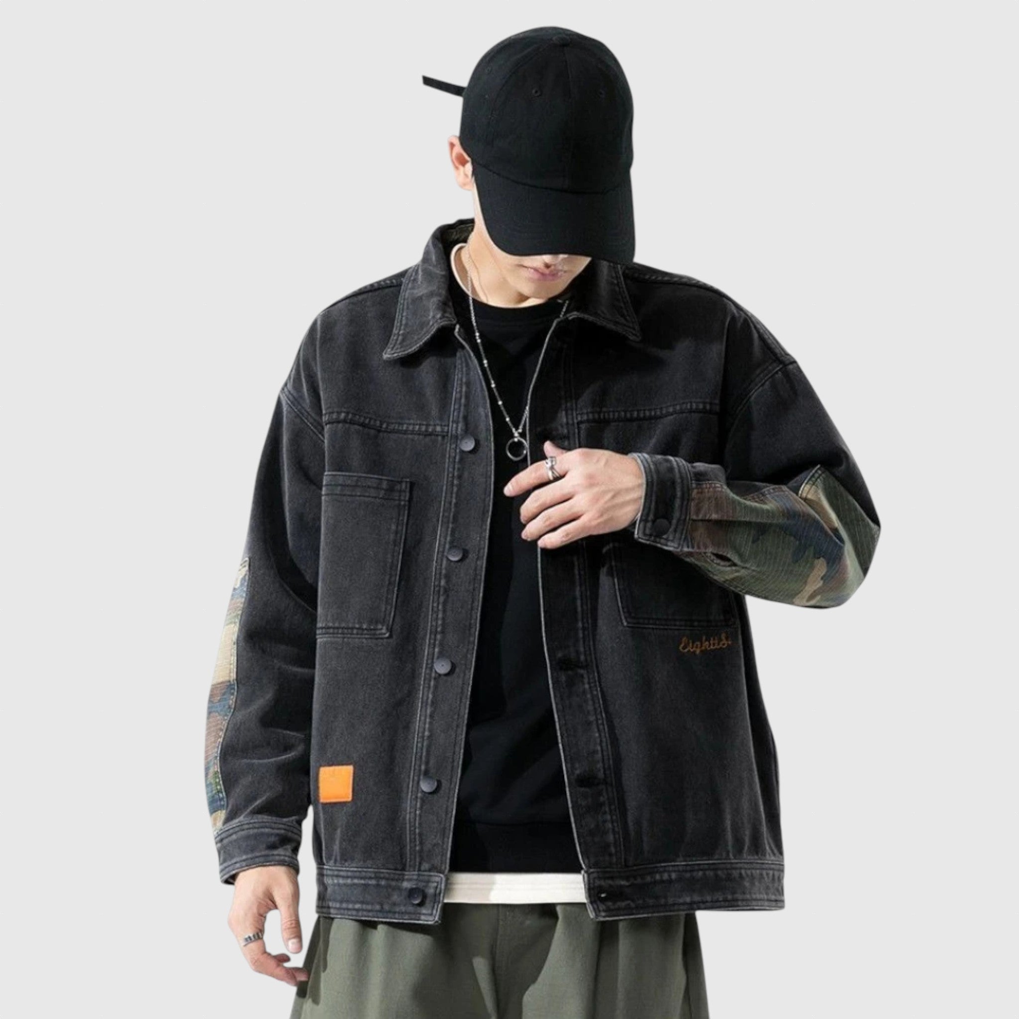 Pánska džínsová bunda