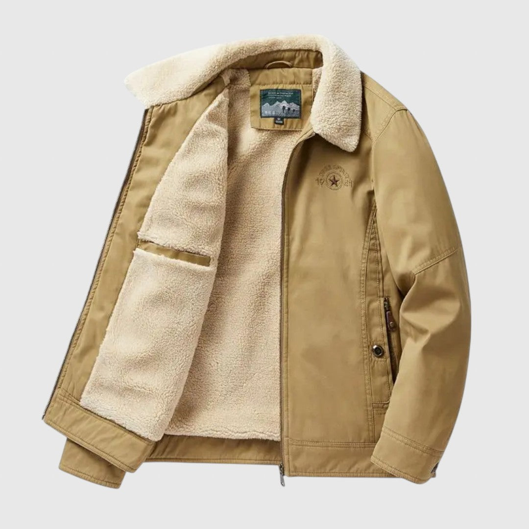 Martin - každodenná bunda s kožou