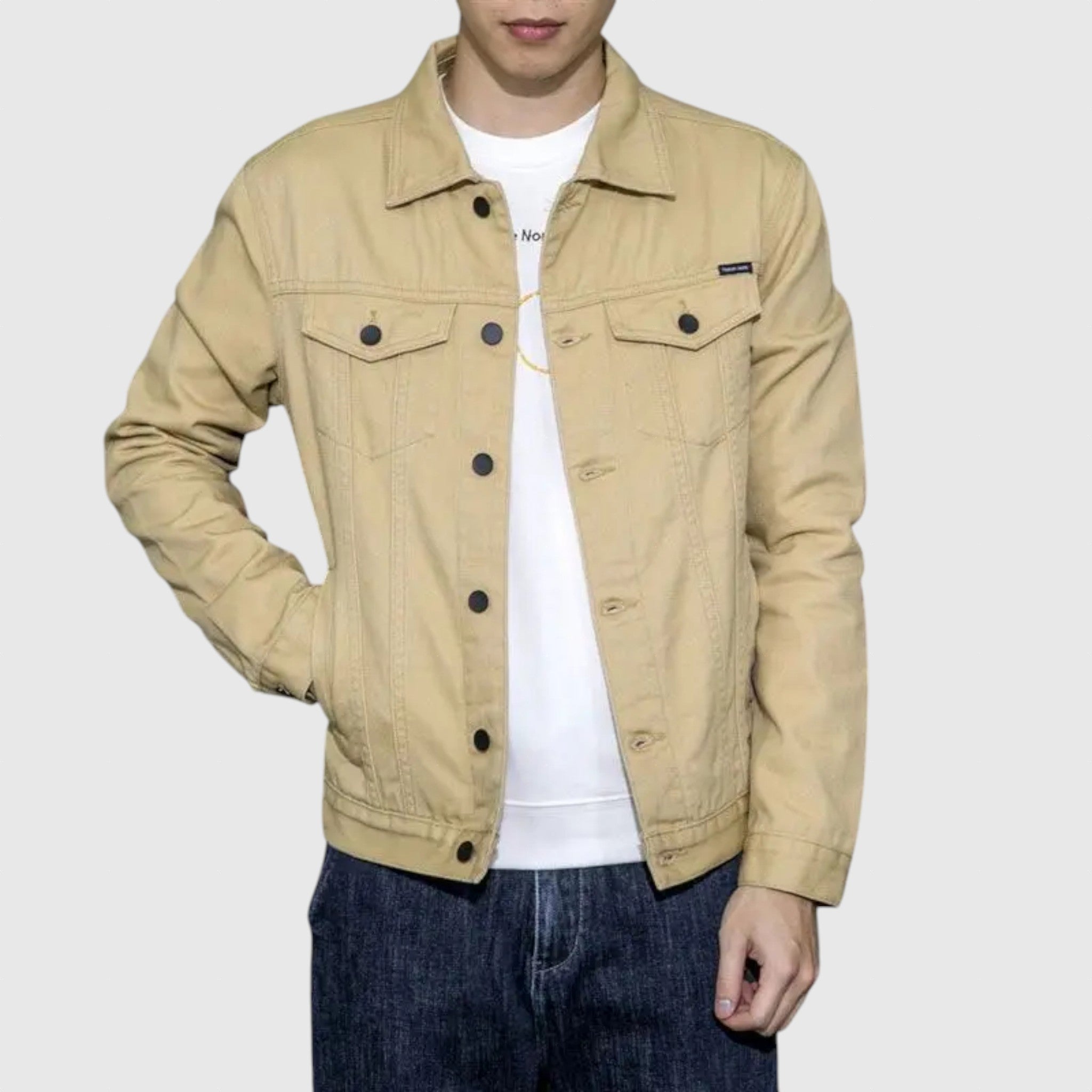 Pánska denimová bunda