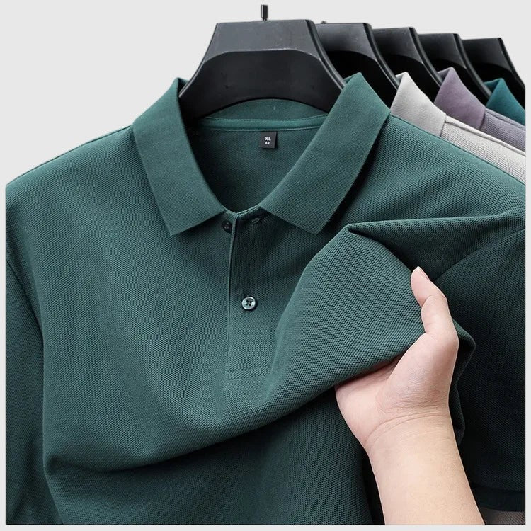 Gustáv - Pohodlná bavlnená polo košeľa