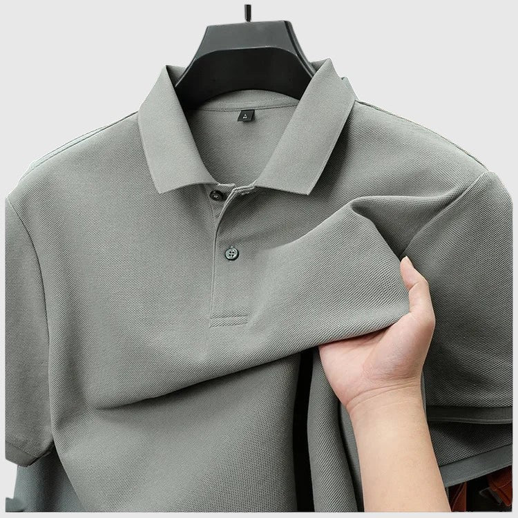 Gustáv - Pohodlná bavlnená polo košeľa