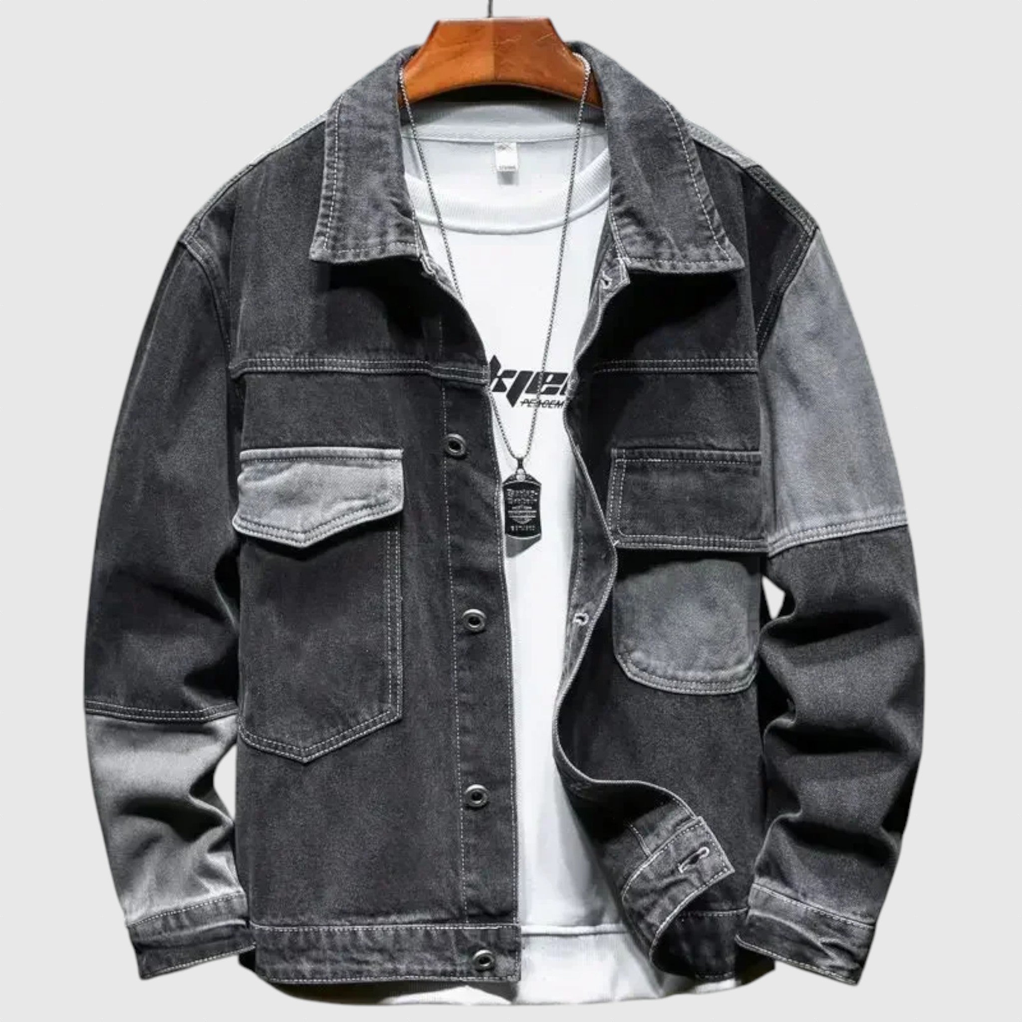 Pánska džínsová bunda