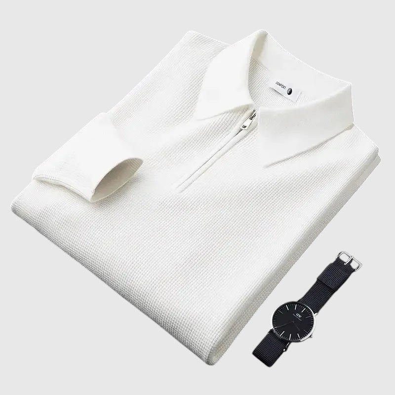 Celestín - Elegantná pánska blúza so zipsom