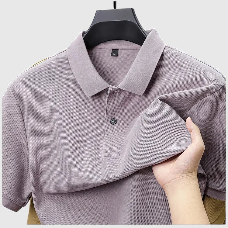 Gustáv - Pohodlná bavlnená polo košeľa