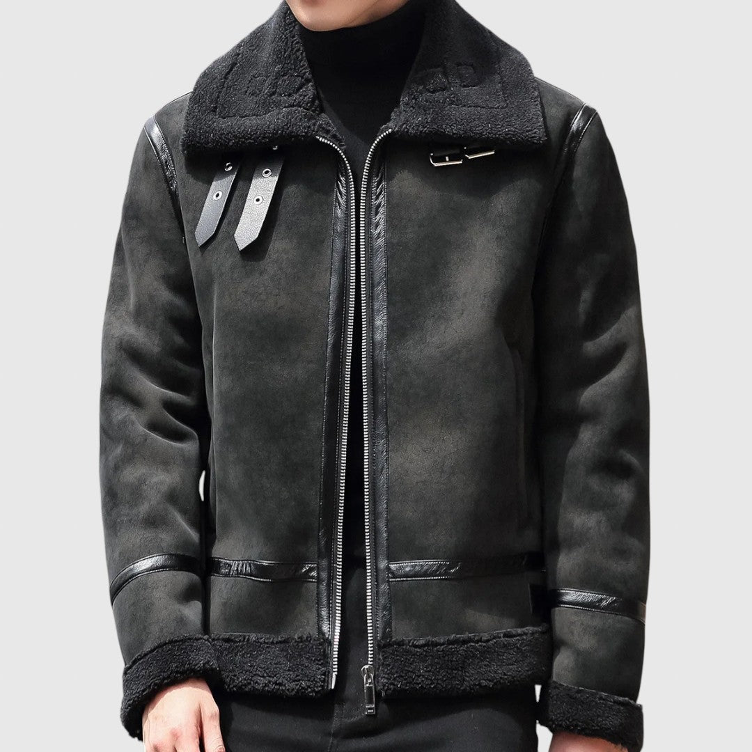 Cveťan - kabát z velúru