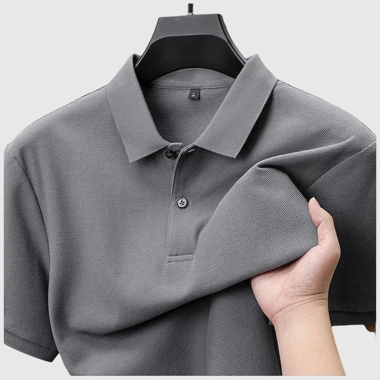 Gustáv - Pohodlná bavlnená polo košeľa