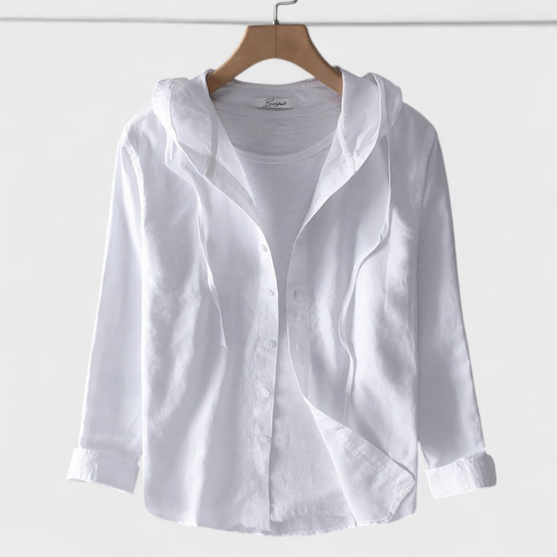 Alena - Ľahká blúzka s kapucňou