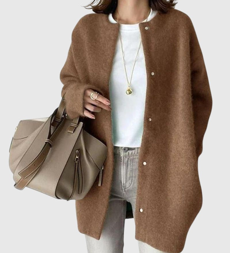 Julie – Minimalistický predĺžený kardigán